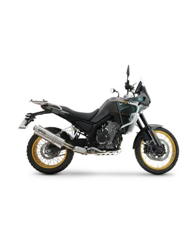 ESCAPE GPR Kove 800X PRO 2024/2026 Dune Triovale Titanio Sistema Homologado