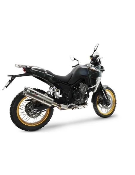 ESCAPE GPR Kove 800X PRO 2024/2026 Dual Inox Sistema racing con Dbkiller no homologado