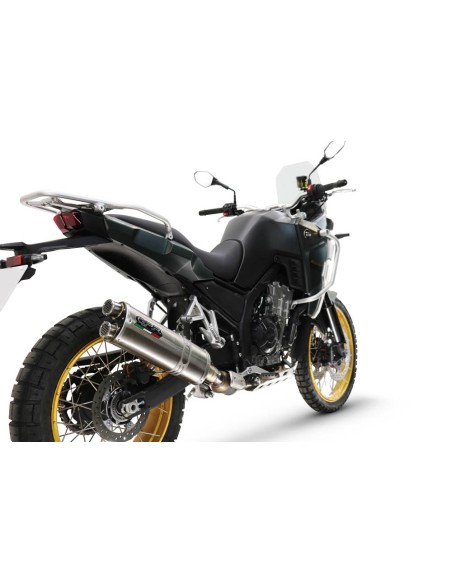 ESCAPE GPR Kove 800X PRO 2024/2026 Dual Inox Sistema racing con Dbkiller no homologado