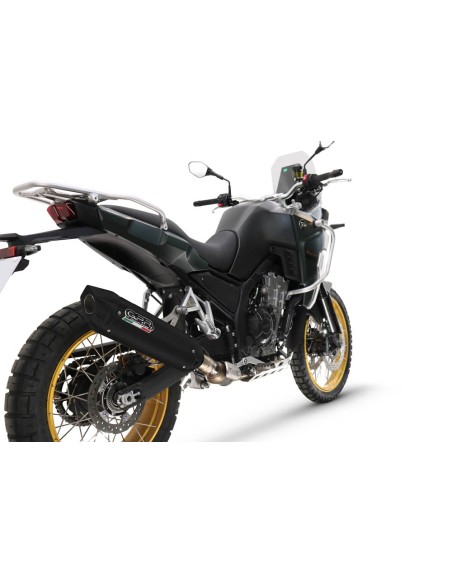 ESCAPE GPR Kove 800X PRO 2024/2026 Furore-X Titanio Nero Sistema racing con Dbkiller no homologado