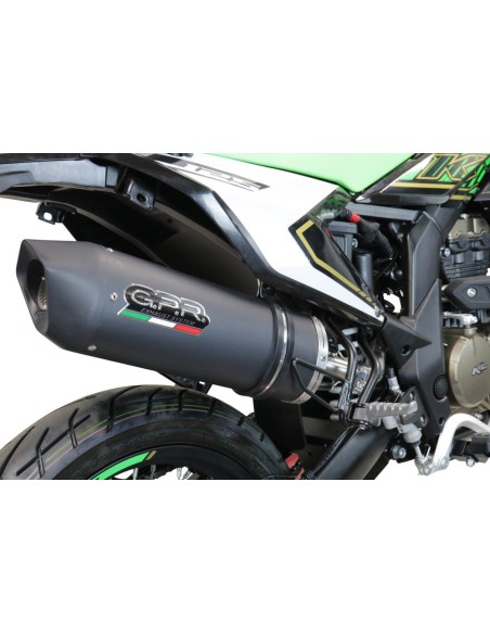 ESCAPE GPR Ktm Duke 125 2011/2016 e3 Furore Nero Sistema racing