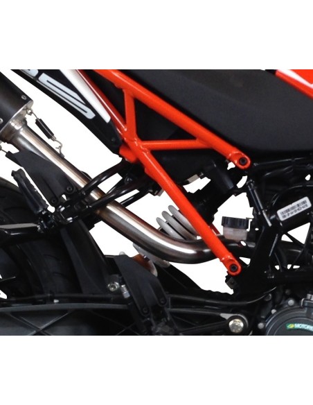 ESCAPE GPR Ktm Duke 125 2017/2020 e4 Furore Evo4 Nero Sistema homologado con catalizador incluido