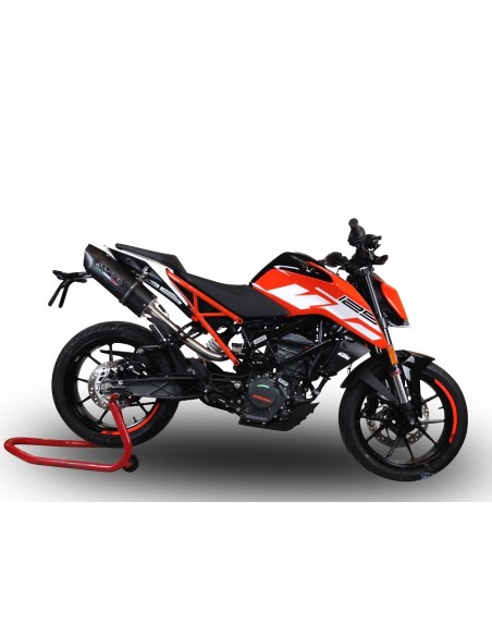 ESCAPE GPR Ktm Duke 125 2017/2020 e4 Furore Evo4 Nero Sistema homologado con catalizador incluido