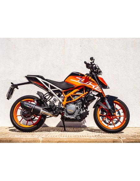ESCAPE GPR Ktm Duke 125 2017/2020 e4 Furore Nero Sistema racing