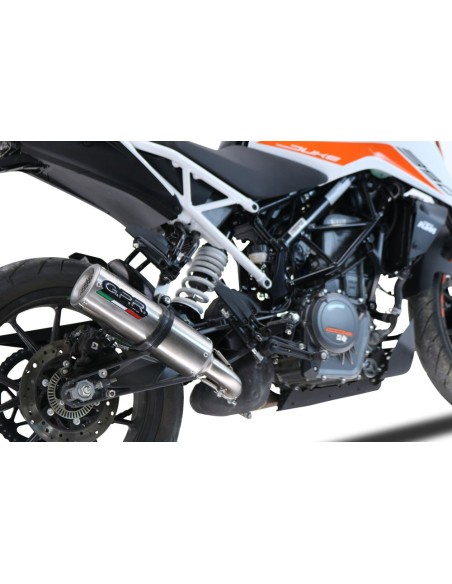 ESCAPE GPR Ktm Duke 125 2021/2023 e5 M3 Inox Sistema Homologado