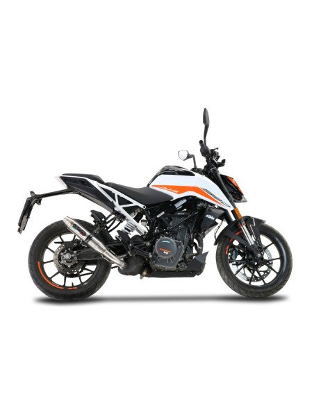 ESCAPE GPR Ktm Duke 125 2021/2023 e5 Deeptone Inox Sistema racing