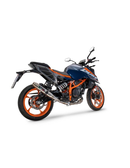 ESCAPE GPR Ktm Duke 125 2024/2025 e5plus Deeptone Inox Sistema Homologado