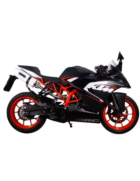 ESCAPE GPR Ktm Rc 125 2014/2016 e3 Albus Ceramic Sistema Homologado