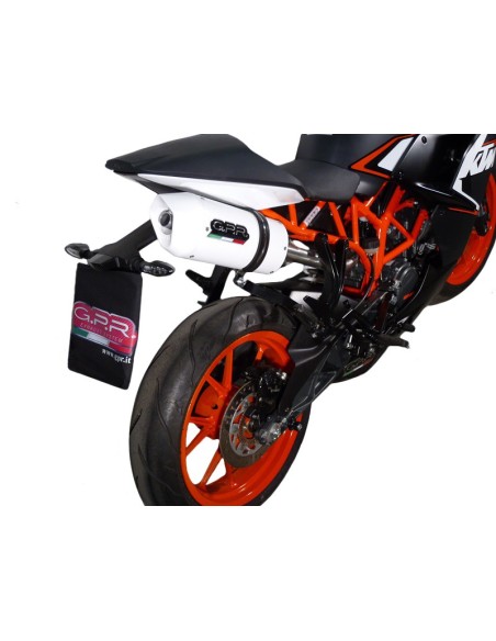 ESCAPE GPR Ktm Rc 125 2014/2016 e3 Albus Ceramic Sistema homologado con catalizador incluido