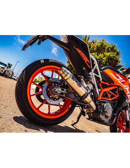 ESCAPE GPR Ktm Rc 125 2017/2020 e4 Deeptone Inox Sistema Homologado