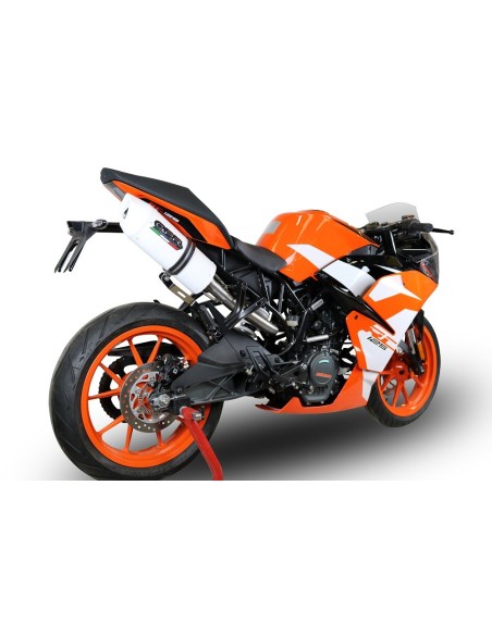 ESCAPE GPR Ktm Rc 125 2017/2020 e4 Albus Evo4 Sistema homologado con catalizador incluido