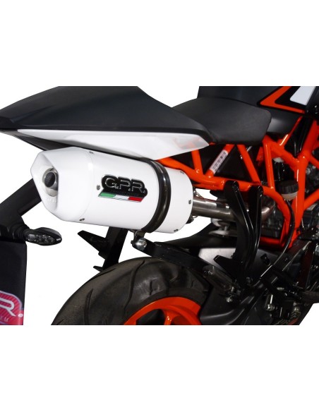 ESCAPE GPR Ktm Duke 200 2012/2020 Albus Ceramic Sistema Homologado