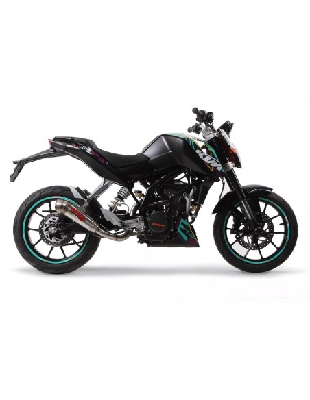 ESCAPE GPR Ktm Duke 200 2012/2020 Powercone Evo Sistema homologado con catalizador incluido