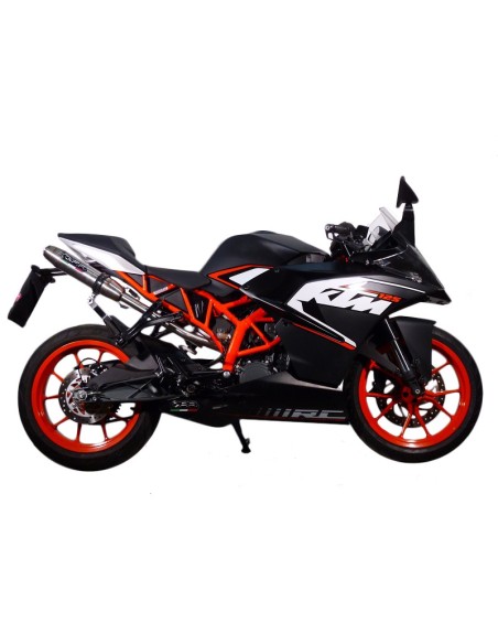 ESCAPE GPR Ktm Rc 200 2014/2021 Deeptone Inox Sistema racing