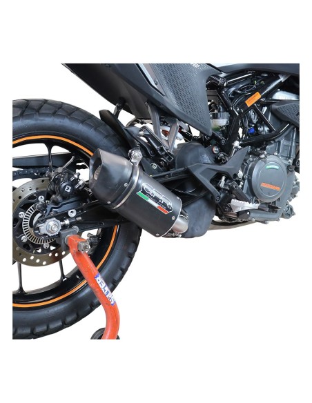 ESCAPE GPR Ktm Adventure 250 2020/2024 e5 Furore Nero Sistema racing con dbkiller