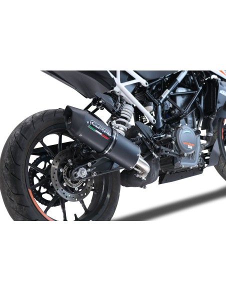 ESCAPE GPR Ktm Duke 250 2021/2023 e5 Furore Nero Sistema racing