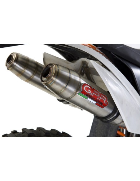 ESCAPE GPR Ktm Freeride 350 4T 2012/17 Deeptone Inox Sistema Homologado