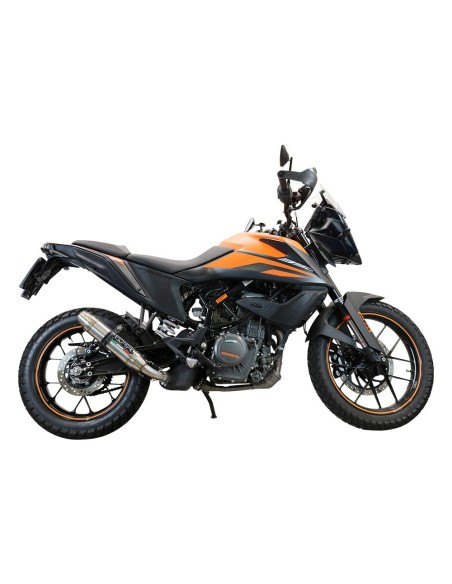 ESCAPE GPR Ktm Adventure 390 2021/2024 e5 Deeptone Inox Sistema racing con dbkiller