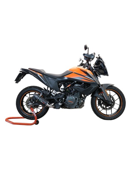 ESCAPE GPR Ktm Adventure 390 2021/2024 e5 Furore Nero Sistema racing con dbkiller