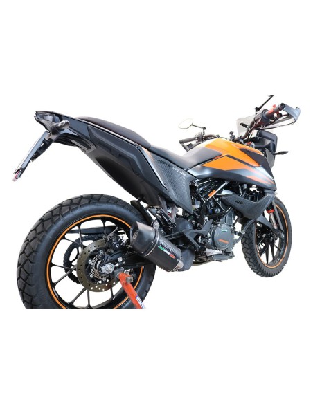 ESCAPE GPR Ktm Adventure 390 2021/2024 e5 Furore Nero Sistema racing con dbkiller