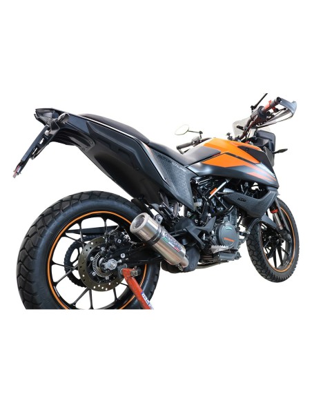 ESCAPE GPR Ktm Adventure 390 2021/2024 e5 M3 Inox Sistema racing con dbkiller