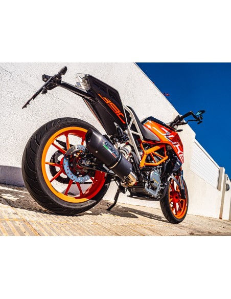 ESCAPE GPR Ktm Duke 390 2013/2016 e3 Furore Nero Sistema homologado con catalizador incluido