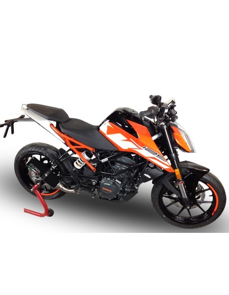ESCAPE GPR Ktm Duke 390 2017/2020 e4 M3 Black Titanium Sistema Homologado