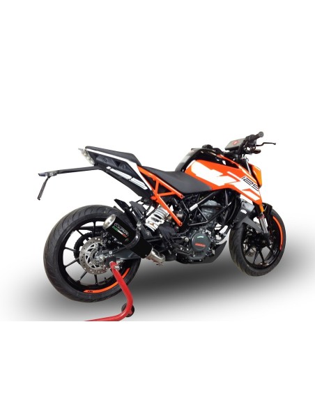 ESCAPE GPR Ktm Duke 390 2017/2020 e4 M3 Black Titanium Sistema Homologado