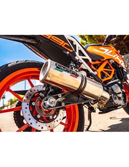 ESCAPE GPR Ktm Duke 390 2017/2020 e4 M3 Inox Sistema Homologado