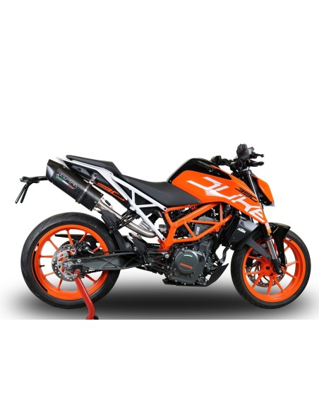 ESCAPE GPR Ktm Duke 390 2017/2020 e4 Furore Evo4 Nero Sistema homologado con catalizador incluido