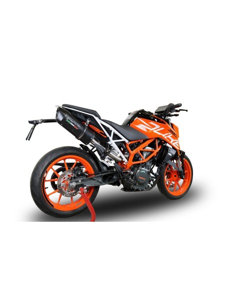 ESCAPE GPR Ktm Duke 390 2017/2020 e4 Furore Evo4 Nero Sistema homologado con catalizador incluido