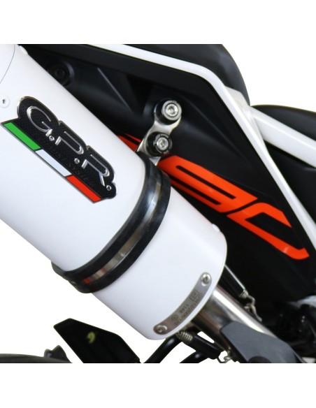 ESCAPE GPR Ktm Duke 390 2017/2020 e4 Furore Evo4 Nero Sistema homologado con catalizador incluido
