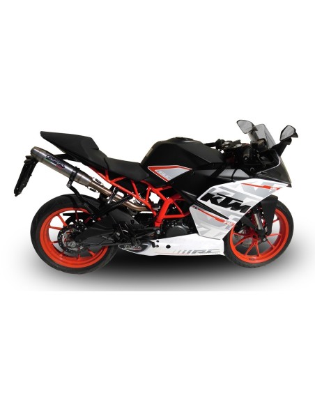 ESCAPE GPR Ktm Rc 390 2015/2016 e3 Deeptone Inox Sistema Homologado