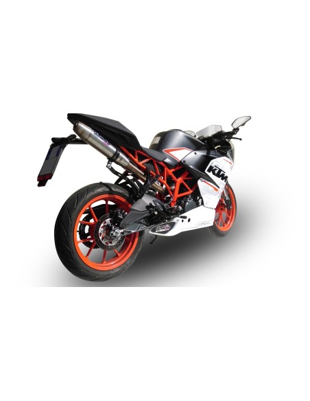 ESCAPE GPR Ktm Rc 390 2015/2016 e3 Deeptone Inox Sistema Homologado