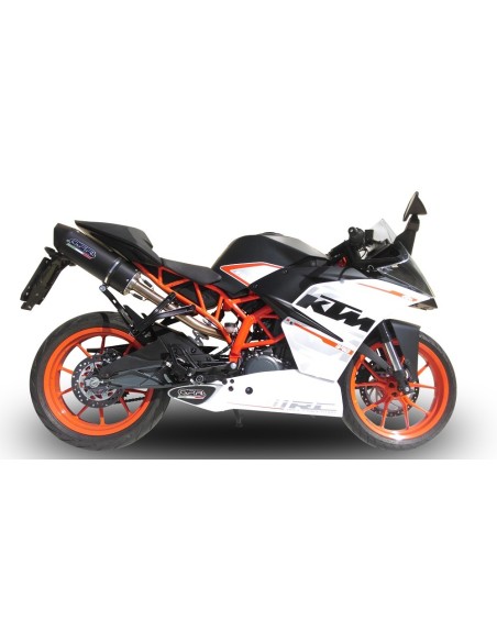 ESCAPE GPR Ktm Rc 390 2015/2016 e3 Furore Nero Sistema Homologado