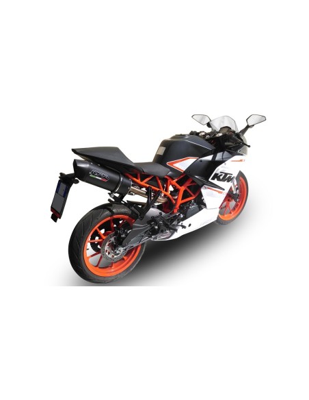 ESCAPE GPR Ktm Rc 390 2015/2016 e3 Furore Nero Sistema Homologado