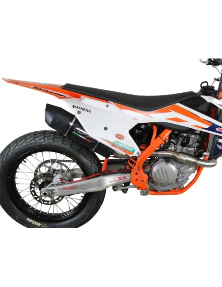ESCAPE GPR Ktm SX-F 450 2016/2018 Furore Nero Sistema racing con Dbkiller no homologado