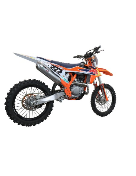 ESCAPE GPR Ktm SX-F 450 2020/2022 Pentacross FULL Titanium Sistema racing con Dbkiller FIM
