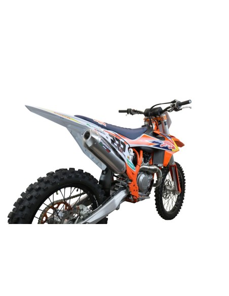 ESCAPE GPR Ktm SX-F 450 2023/2025 Pentacross FULL Titanium Sistema racing con Dbkiller FIM