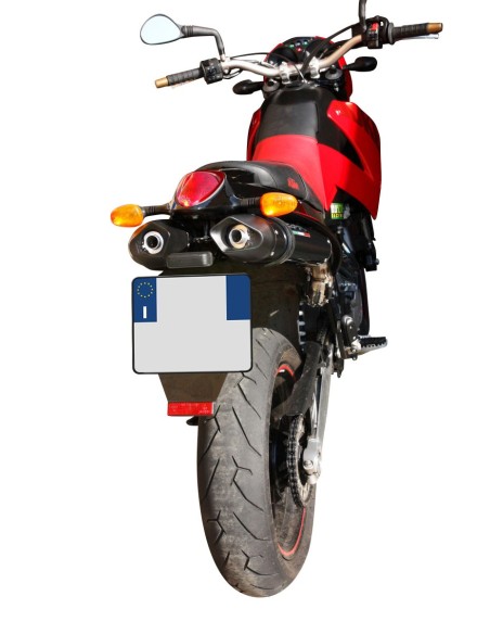 ESCAPE GPR Ktm Duke II 640 2000/06 Furore Nero Sistema Homologado