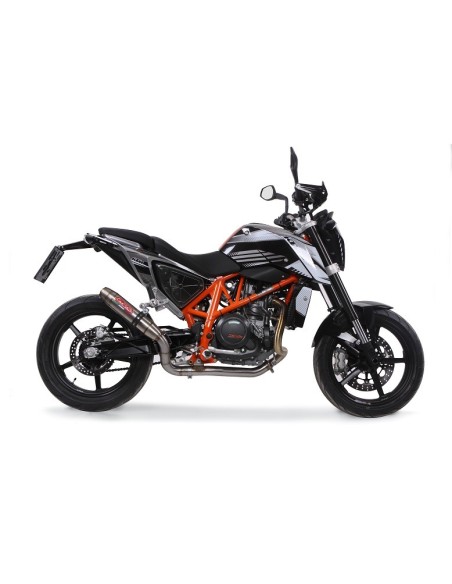 ESCAPE GPR Ktm Duke 690 2017/2020 e4 Deeptone Inox Sistema Homologado