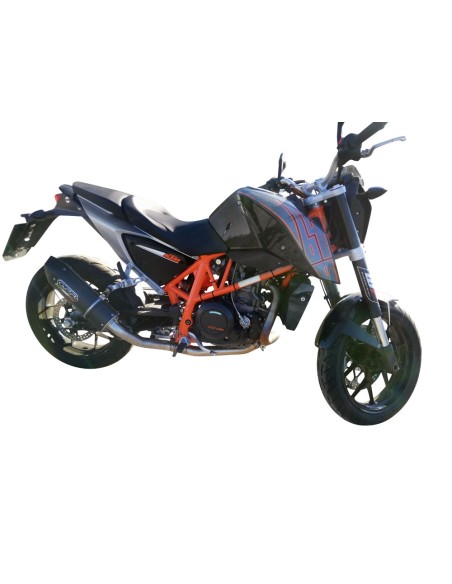 ESCAPE GPR Ktm Duke 690 2017/2020 e4 Furore Evo4 Nero Sistema Homologado