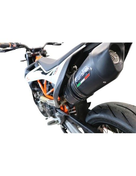 ESCAPE GPR Ktm Enduro 690 R 2019/2020 e4 Furore Nero Sistema racing con Dbkiller no homologado