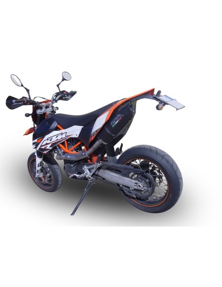 ESCAPE GPR Ktm Smc 690 R 2007/2016 Furore Nero Sistema Homologado