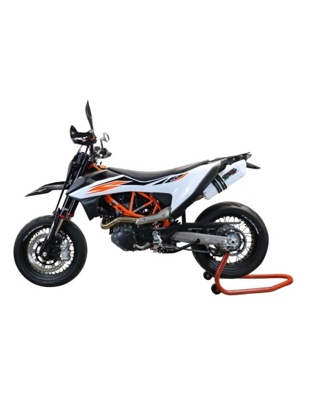 ESCAPE GPR Ktm Smc 690 R 2019/2020 e4 Albus Evo4 Sistema homologado con catalizador incluido