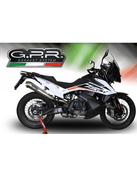 ESCAPE GPR Ktm Adventure 790 2018/2020 e4 Powercone Evo Sistema Homologado