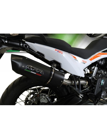 ESCAPE GPR Ktm Adventure 790 2021/2024 e5 Furore Evo4 Nero Sistema Homologado