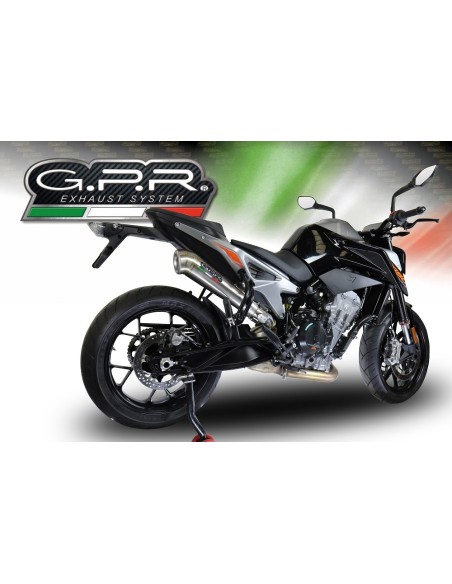 ESCAPE GPR Ktm Duke 790 2017/2020 e4 Powercone Evo Sistema Homologado
