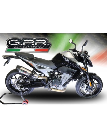 ESCAPE GPR Ktm Duke 790 2017/2020 e4 Grand Prix Evo Titanium Sistema racing