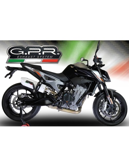 ESCAPE GPR Ktm Duke 790 2021/2024 e5 Albus Evo4 Sistema Homologado